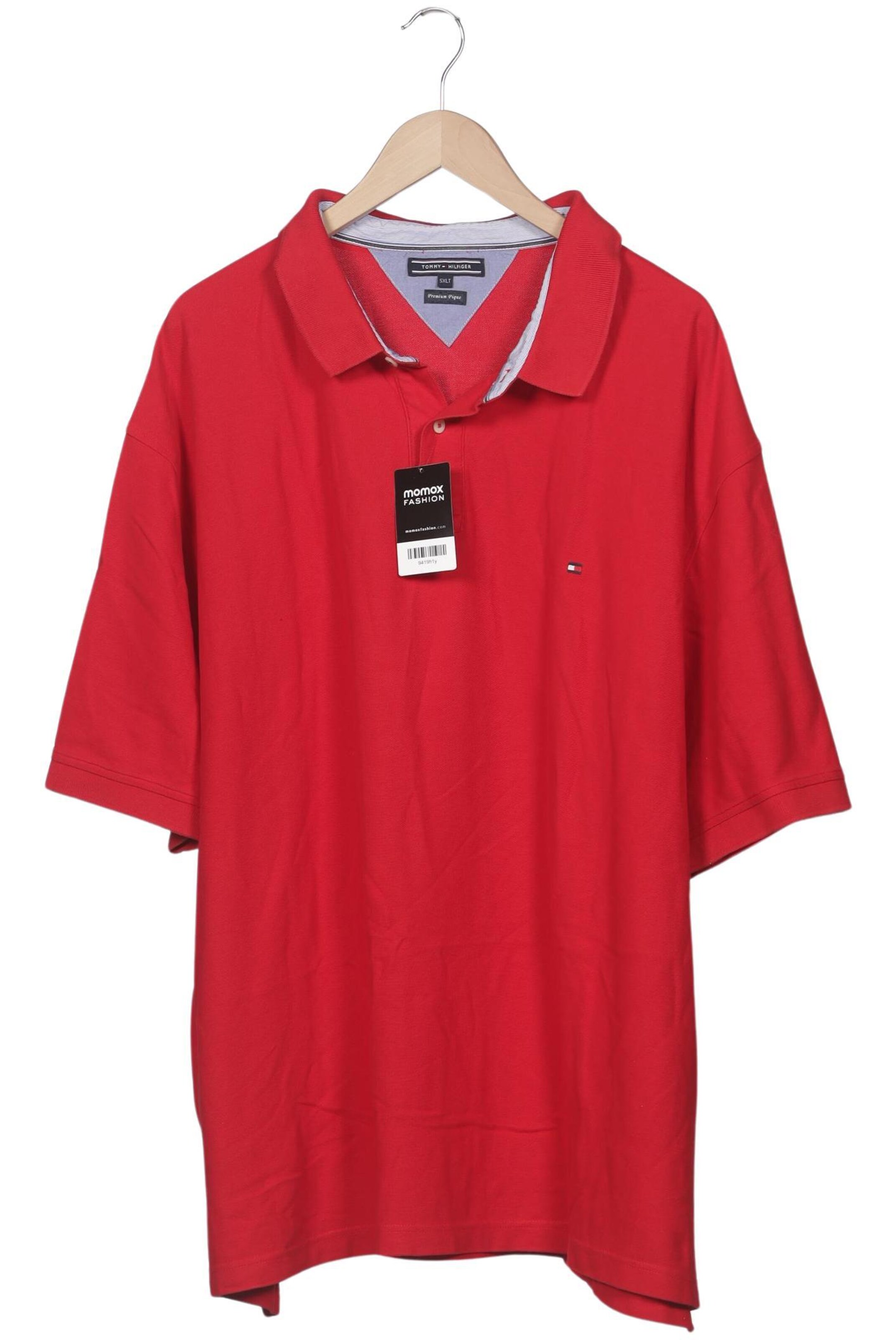 TOMMY HILFIGER Poloshirt 5XL in Rot: Vorderseite