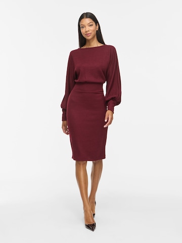 Abito in maglia 'VIRAFFI' di VILA in rosso
