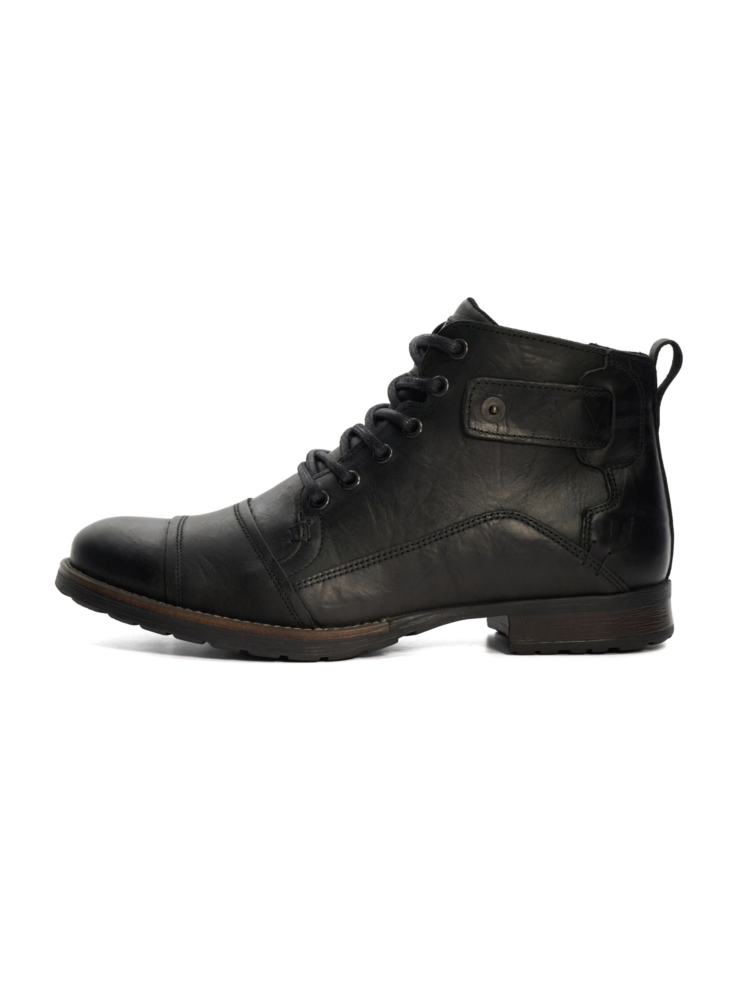 Dune LONDON Veterboots in Zwart