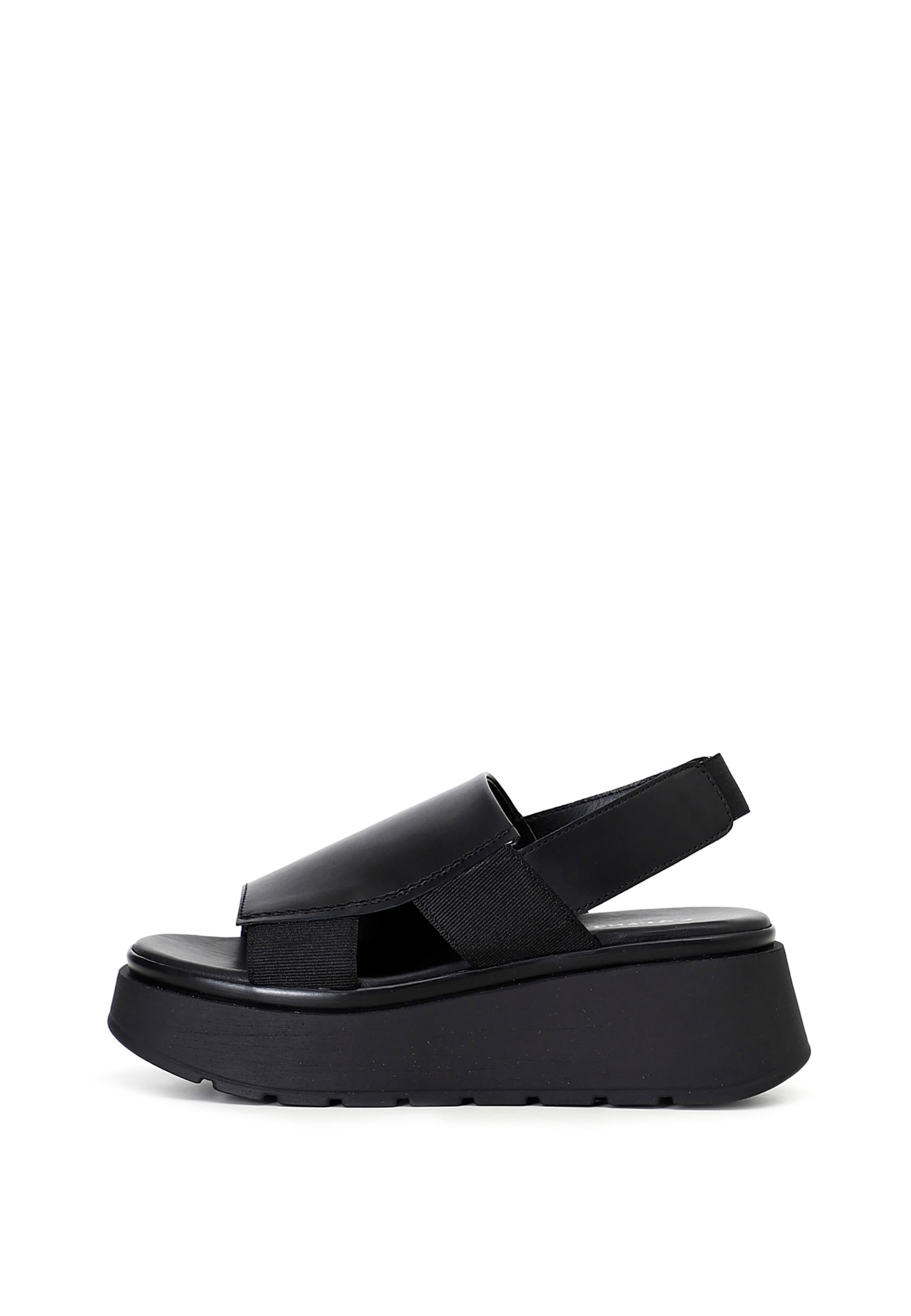 Sandalo CAFè NOIR di colore nero, Visualizzazione prodotti