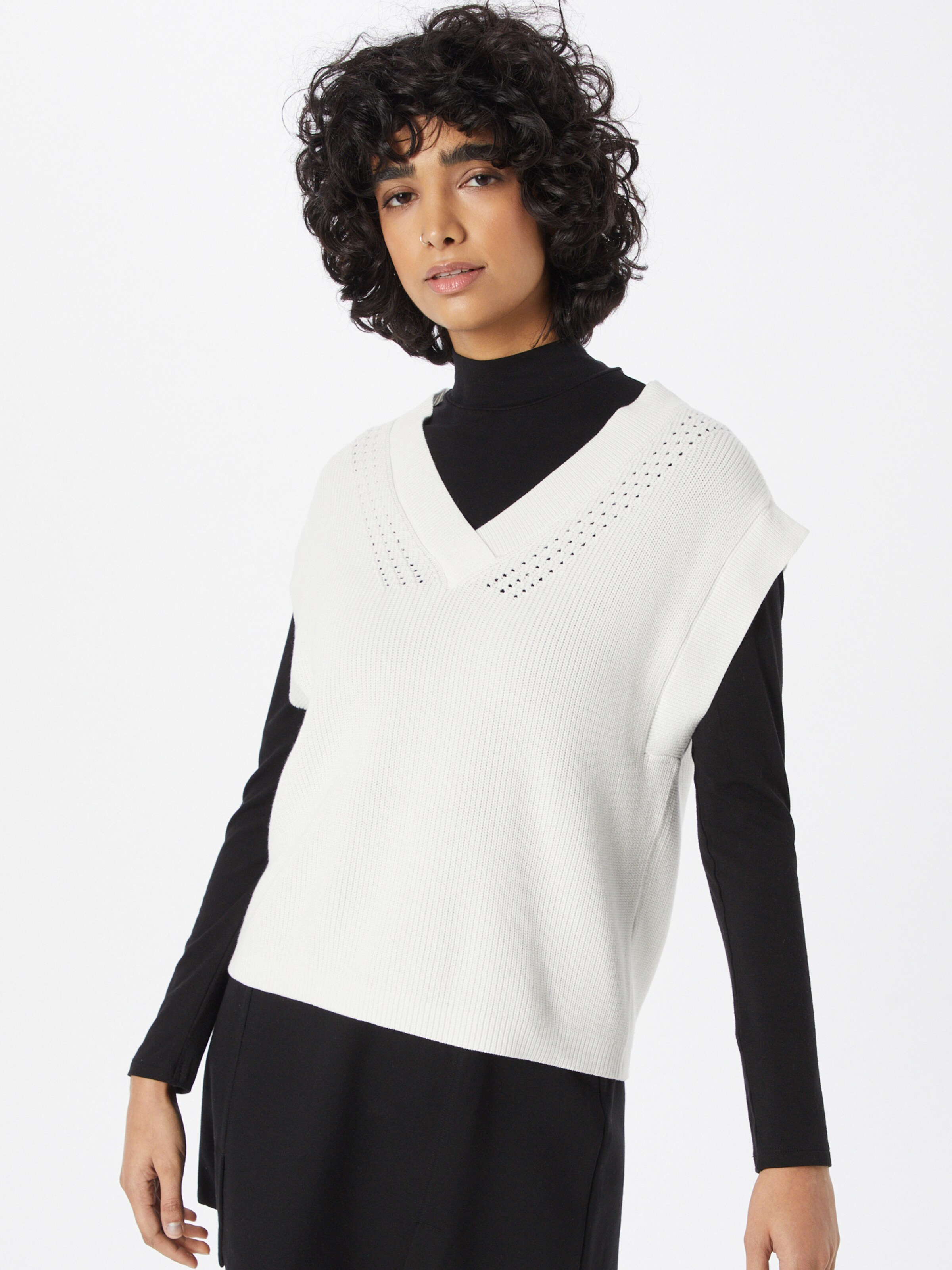 Frauen Pullover & Strick Esprit Collection Pullover in Offwhite - YU54119