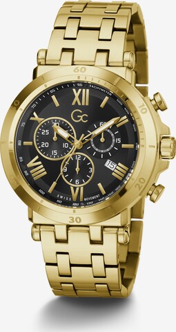 Gc Analog Watch 'Insider ' in Gold: front