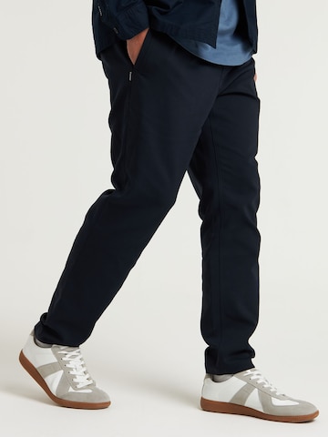 CHASIN' Regular Chino trousers 'Stone Dry' in Blue