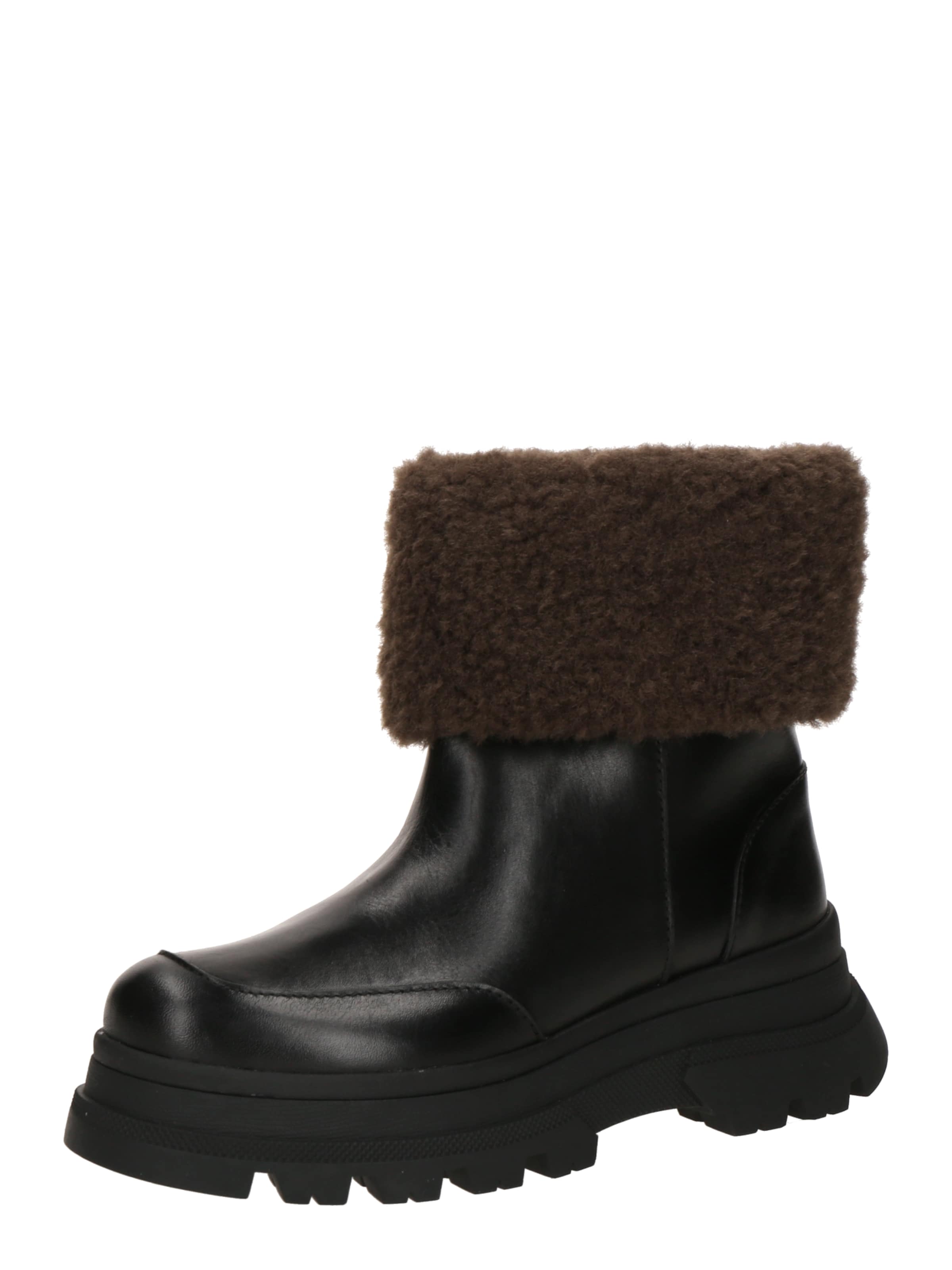 BOSS Stiefelette 'Foster' in Schwarz: Vorderseite