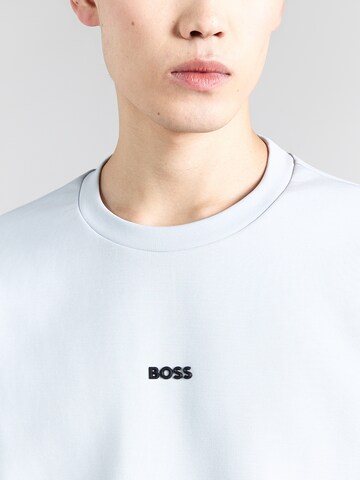 BOSS Sweatshirt 'Stenson' i blå