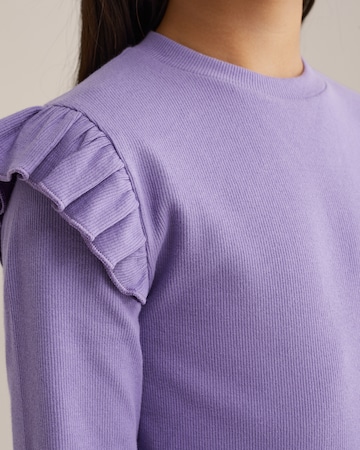 T-Shirt WE Fashion en violet
