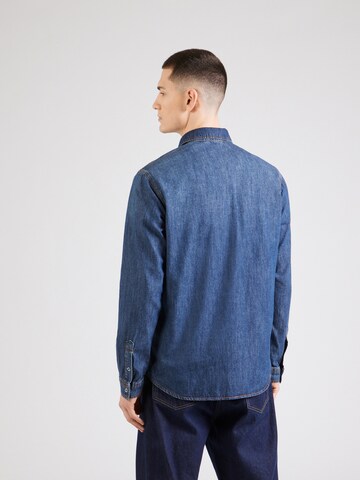 JJ Rebel Regular Fit Hemd 'AUSTIN' in Blau