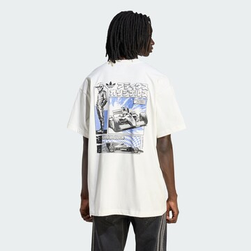 ADIDAS ORIGINALS T-Shirt 'Japanese Racing' in Weiß: Vorderseite