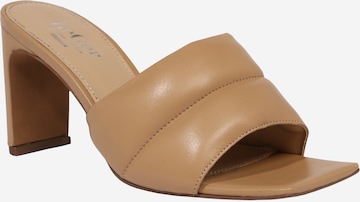 LeGer by Lena Gercke Mules 'Delaney' in Brown: front