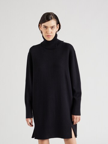 BOSS Knitted dress 'Fimalaya' in Black: front