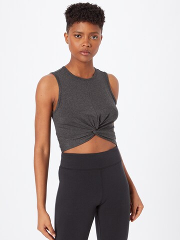 ABOUT YOU Top 'Arianna' in Grey: front