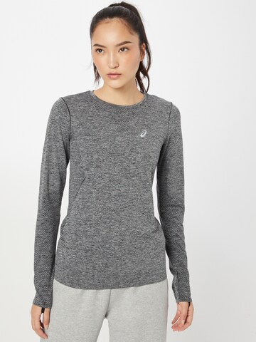 ASICS Performance Shirt 'Race' in Grey: front