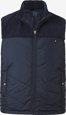 Charles Colby Bodywarmer ' Sir Chander ' in Blauw: voorkant