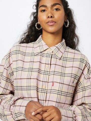 LEVI'S ® Bluse 'Remi Utility Shirt' in Lila