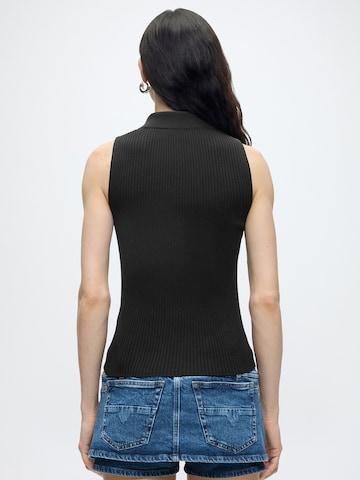 DIESEL Stricktop 'M-LILITA' in Schwarz