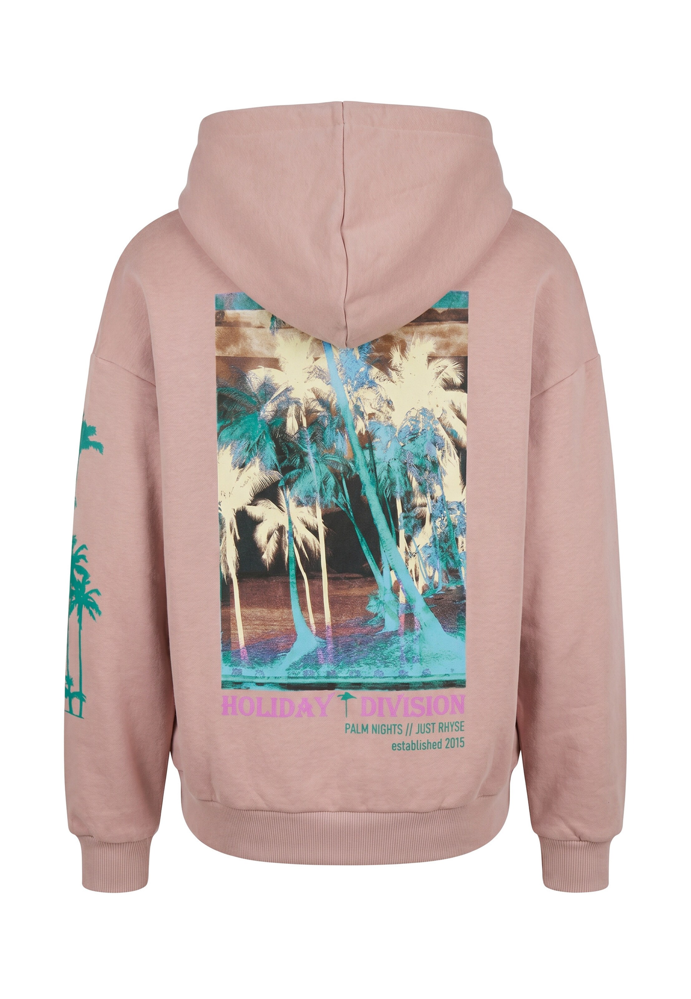 Just Rhyse Mikina 'Night in Paradise' – pink