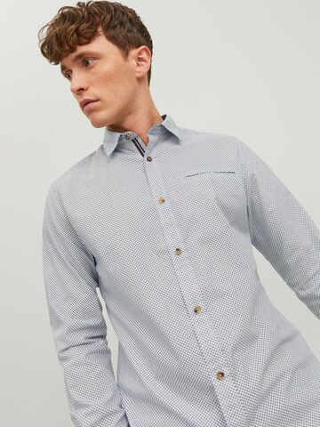 JACK & JONES Slim Fit Hemd in Weiß
