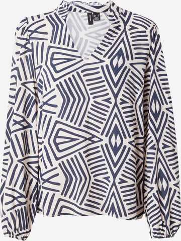 Camicia da donna 'EASY JOY' di VERO MODA in blu: frontale