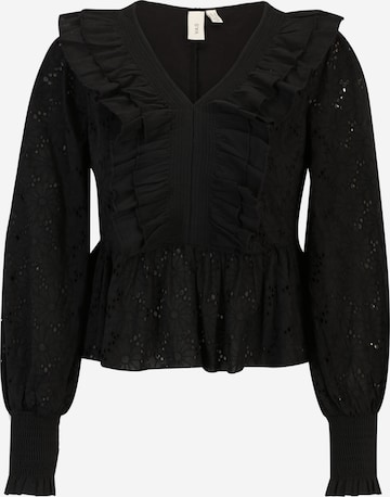 Y.A.S Petite Blouse 'MILDA' in Black: front