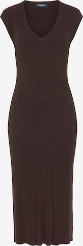 HECHTER PARIS Evening Dress in Brown: front