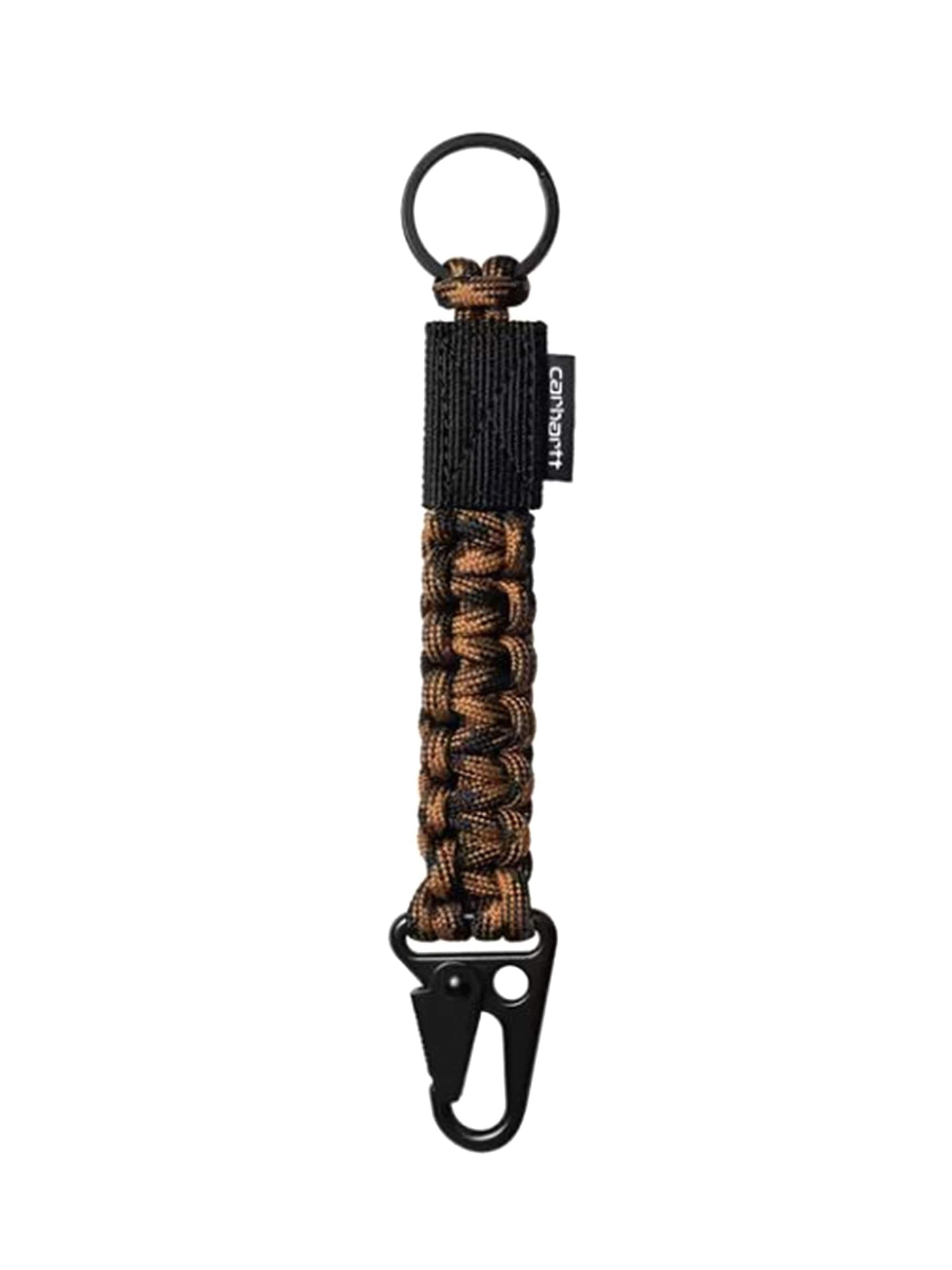 Portachiavi 'ROPE KEYHOLDER HAMILTON BROWN / BLACK' di Carhartt WIP in marrone