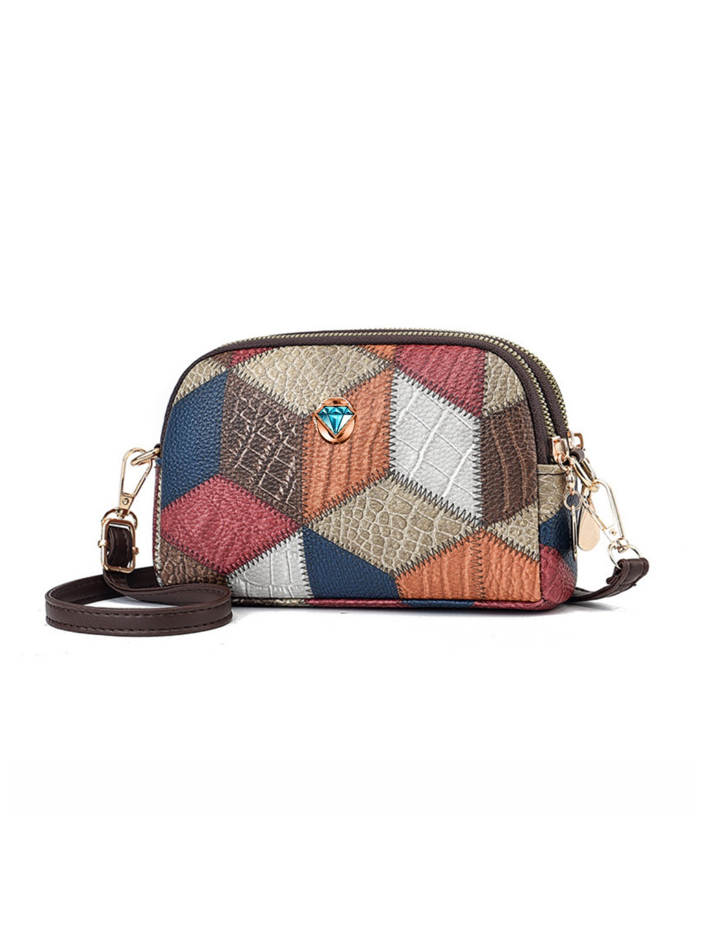Elegon Handbag 'Model Dominica' in Grey: front