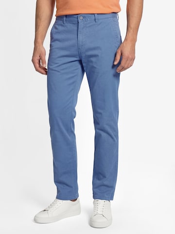 Regular Pantalon chino Nils Sundström en bleu : devant