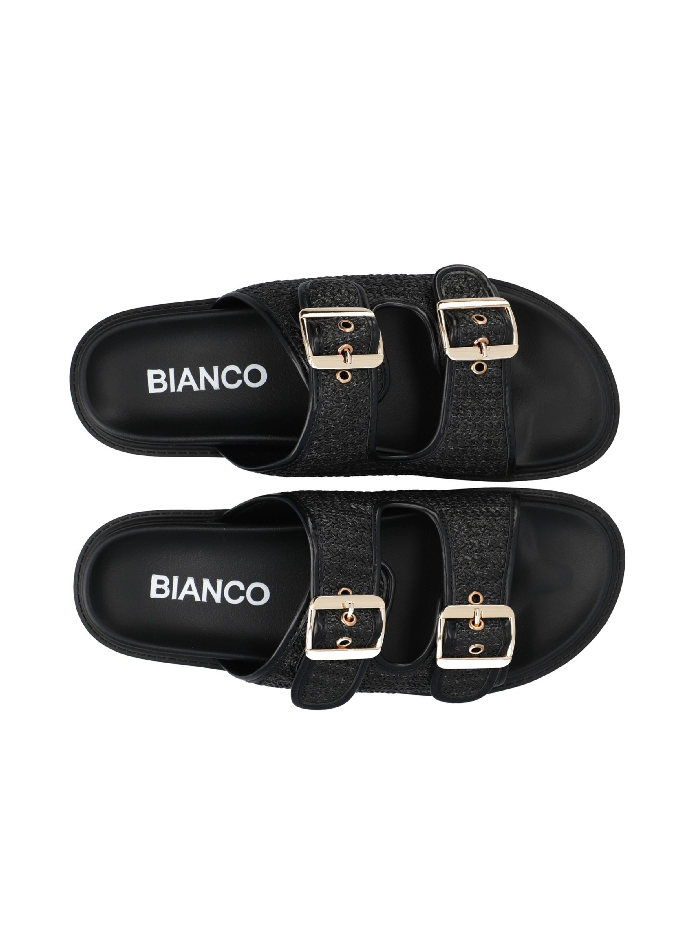 Bianco Mules 'Oslo' in Black