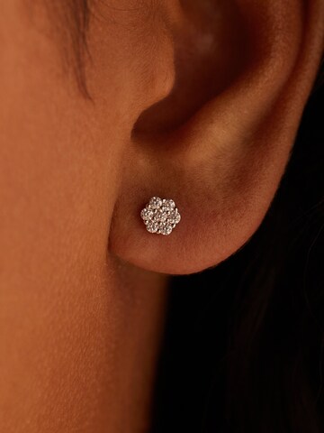 Lucardi Oorbellen 'Chic' in Zilver