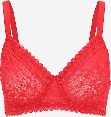 ETAM Minimiser Bra 'PANAMA' in Red: front