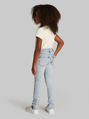 Coupe slim Jean Calvin Klein Jeans en bleu