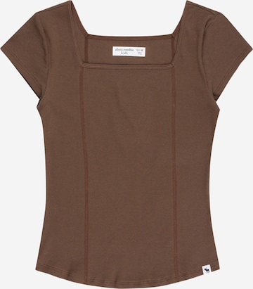 Abercrombie & Fitch Shirt in Brown: front