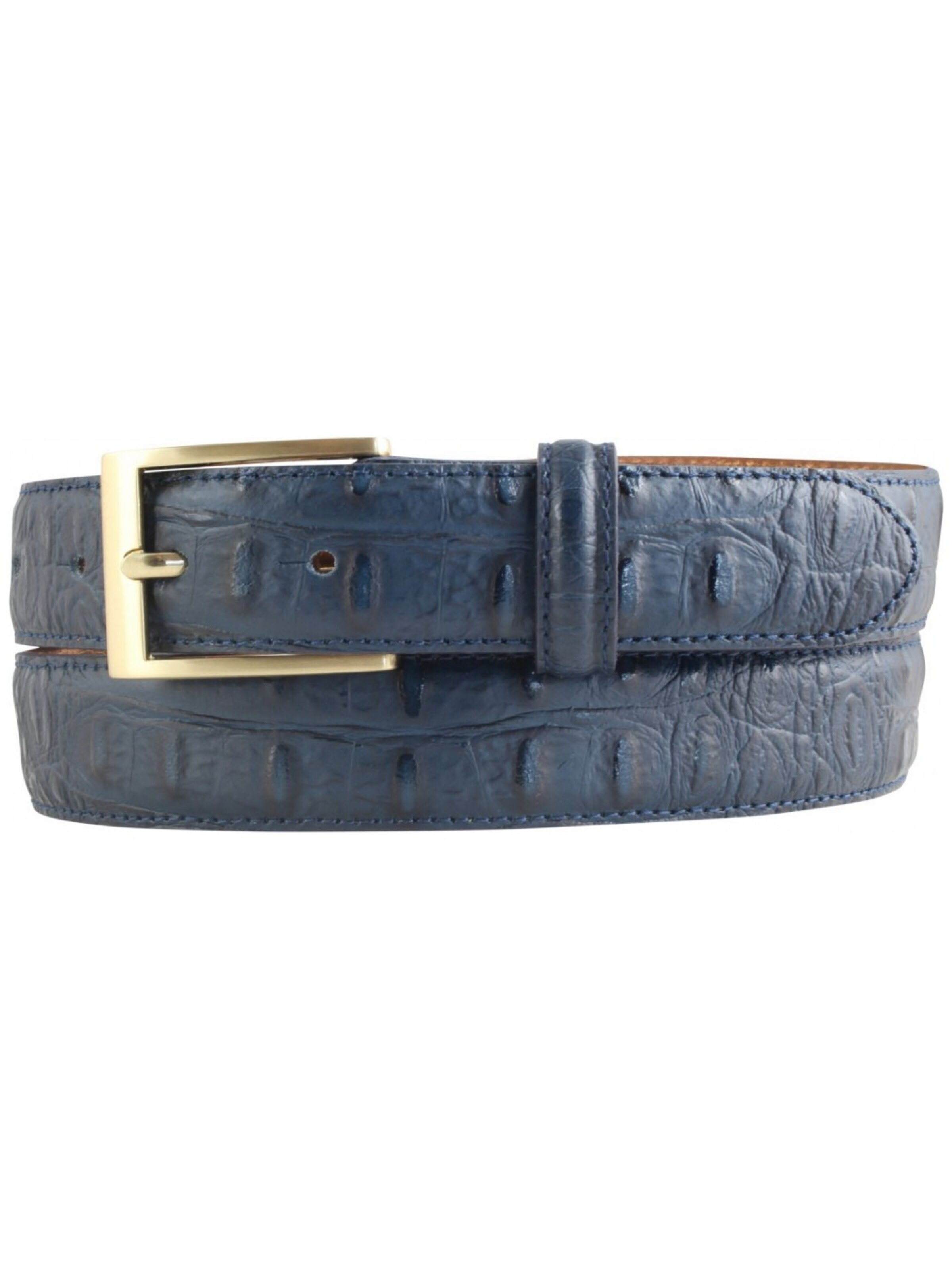 BELTINGER Gürtel 'Tarantoa'‌‌‌‌ in Blau: Vorderseite