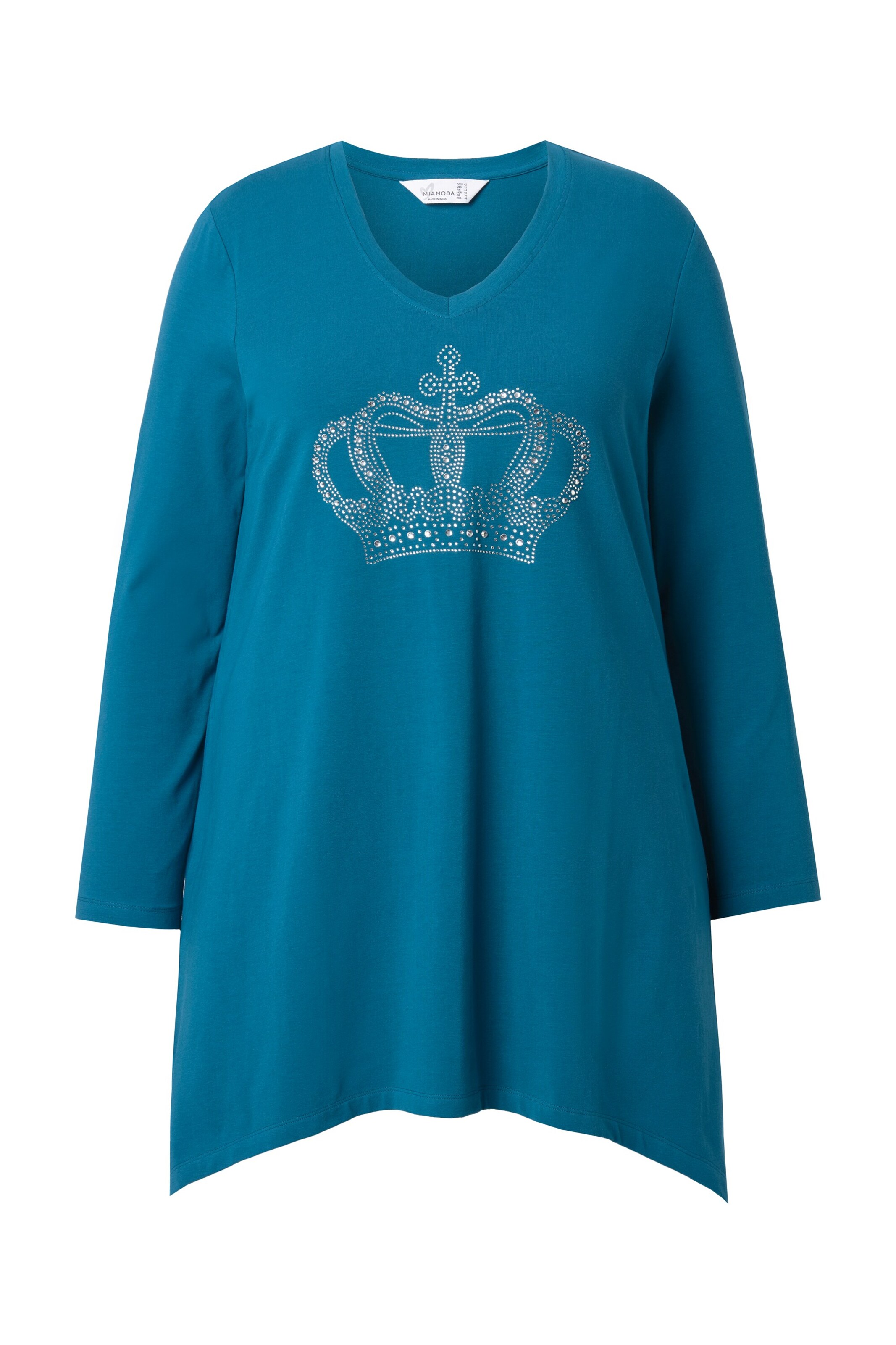 MIAMODA Shirt in petrol / dunkelgrün, Produktansicht