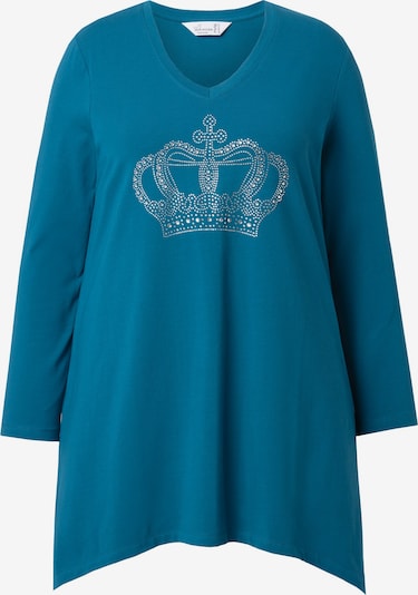 MIAMODA Shirt in petrol / dunkelgrün, Produktansicht