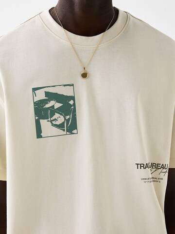 Bershka Shirt in White