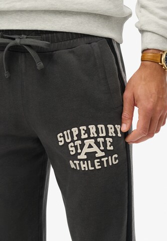 Superdry Regular Broek 'Vintage Athletic' in Grijs