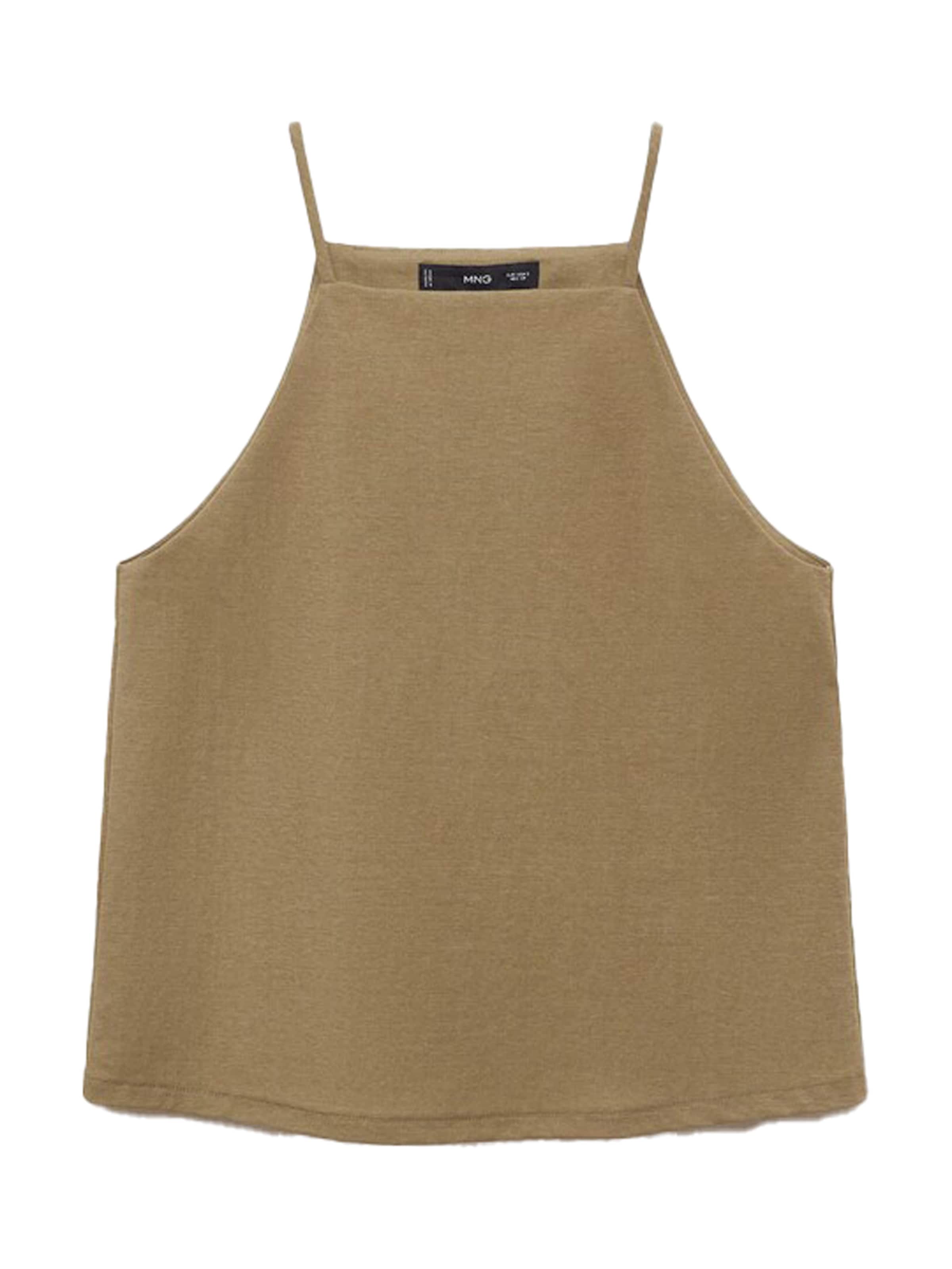 MANGO Haut 'CATLEEN' en kaki, Vue avec produit