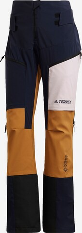 adidas Terrex Outdoor Pants 'Skyclimb Tour' in Blue: front