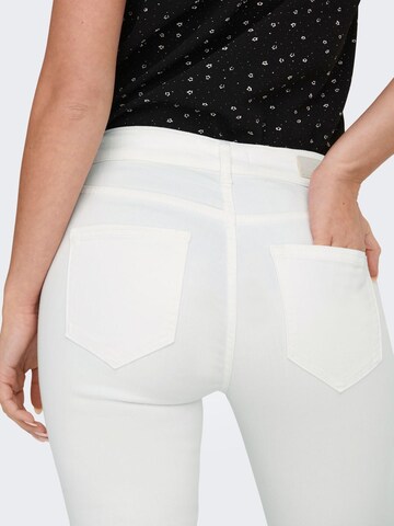 Skinny Jeans 'Blush' di ONLY in bianco