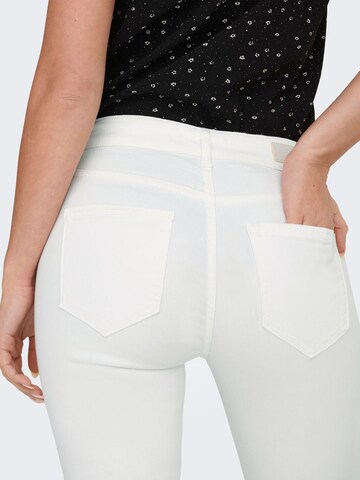 ONLY Skinny Jeans 'Blush' in White