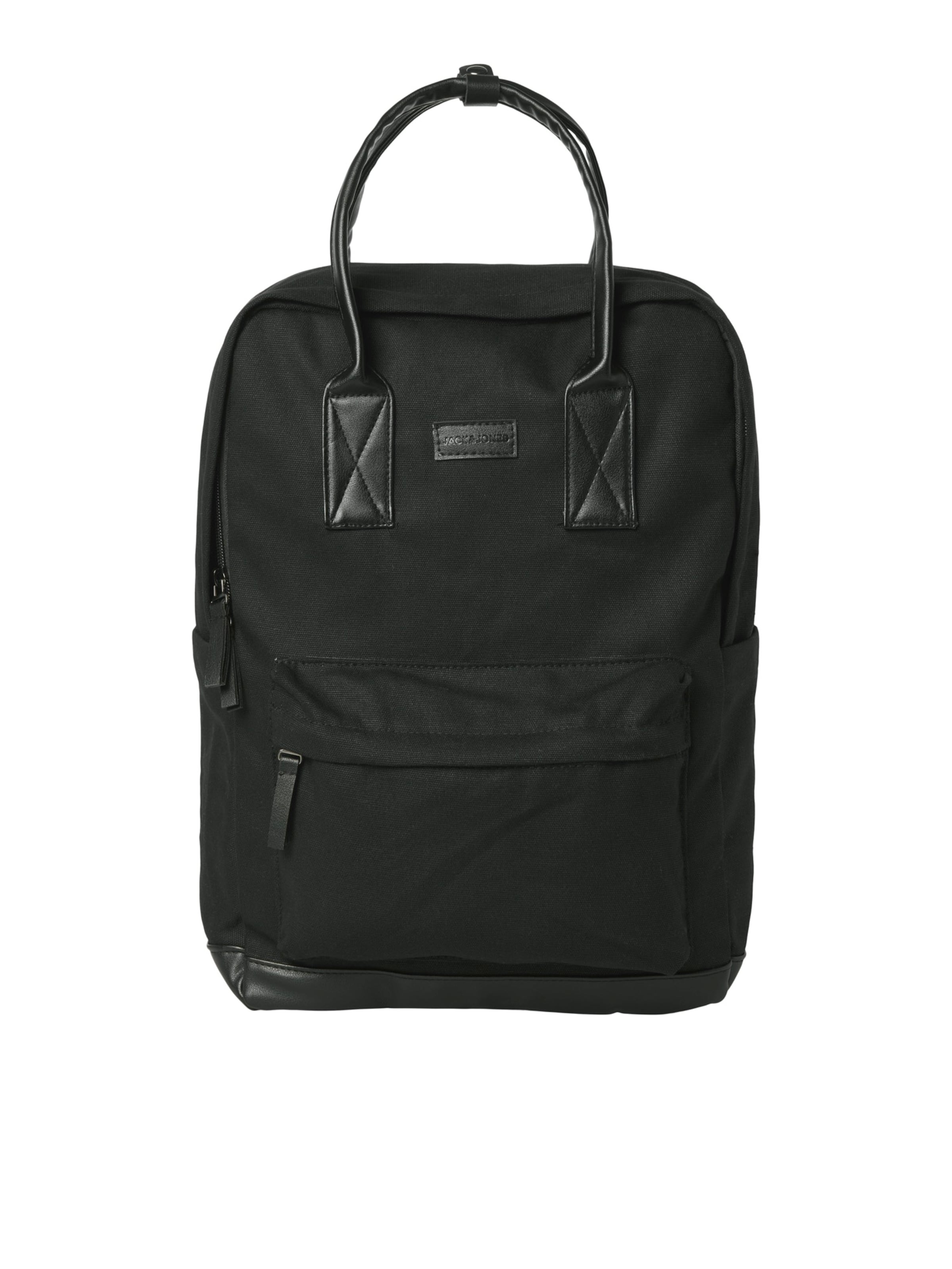 Sac à dos 'JACPASCAL' JACK & JONES en noir : devant