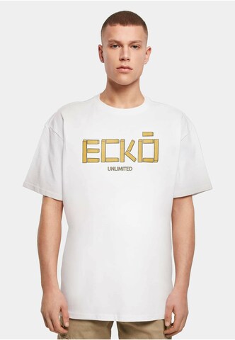 Ecko Unlimited Shirt 'Sticks' in White: front