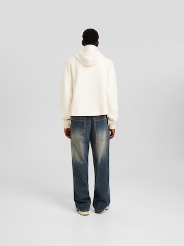 Bershka Wide Leg Jeans i blå