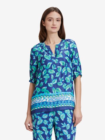 Betty Barclay Casual-Bluse kurzarm in Blau: predná strana