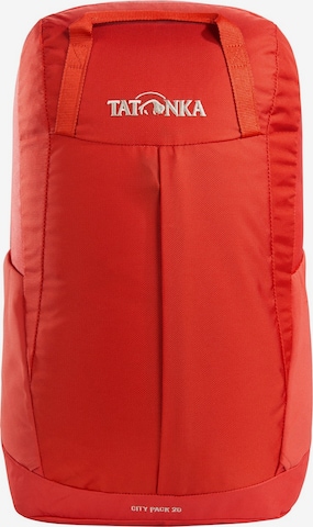 TATONKA Rugzak 'City Pack 20' in Rood: voorkant