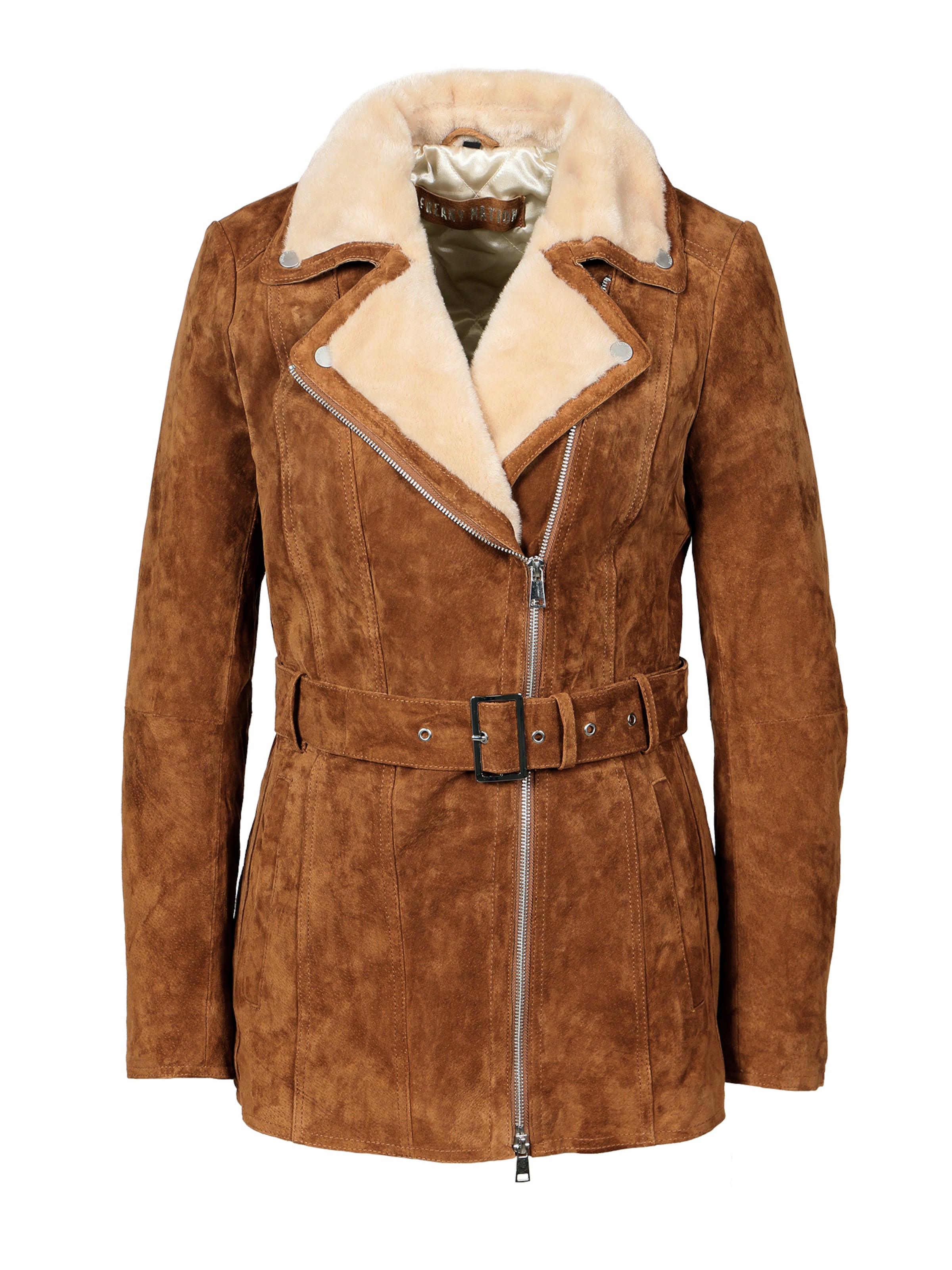 FREAKY NATIONPrijelazni kaput - smeđa boja: prednji dio