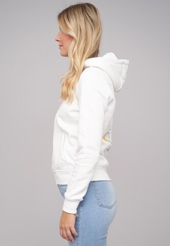 Cloud5ive Sweatshirt 'Limoncello Spritz' in White