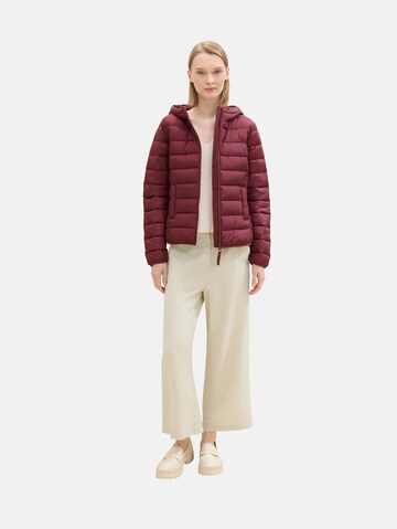 TOM TAILOR DENIM Between-season jacket in Red