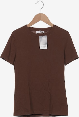 EDITED T-Shirt XS in Braun: Vorderseite